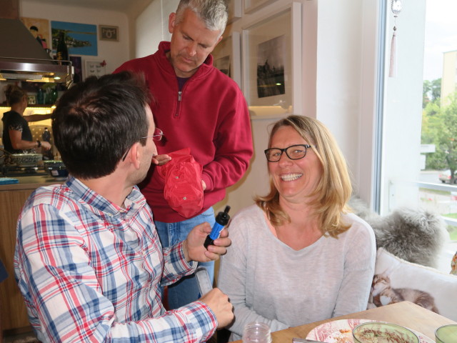 Eva-Maria, Michael, Eric und Christiane