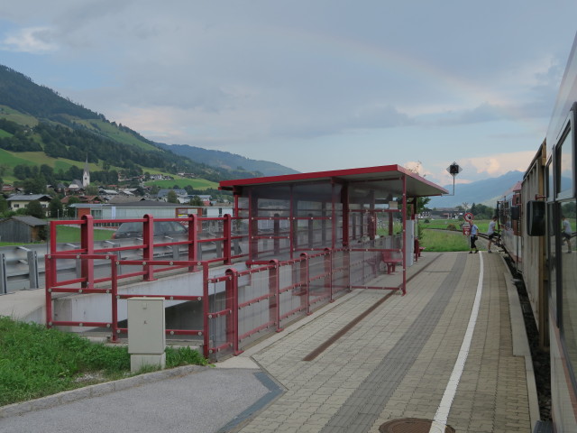 Haltestelle Uttendorf im Pinzgau Manlitzbr&uuml;cke (28. Aug.)
