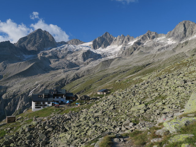 Plauener H&uuml;tte, 2.364 m (26. Aug.)