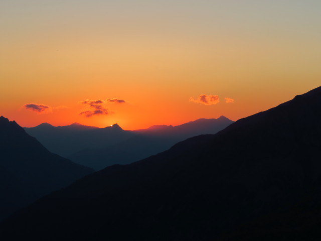 von der Plauener H&uuml;tte Richtung Nordwesten (26. Aug.)