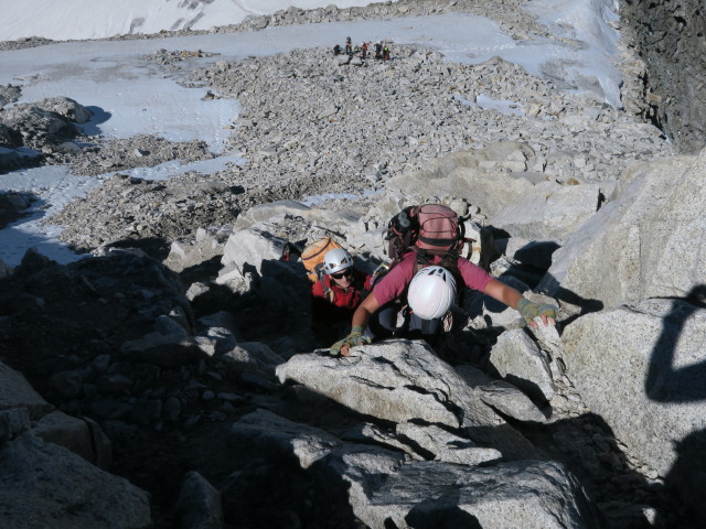 Christoph und Gudrun zwischen Reichenspitze und Kuchelmooskees (27. Aug.)