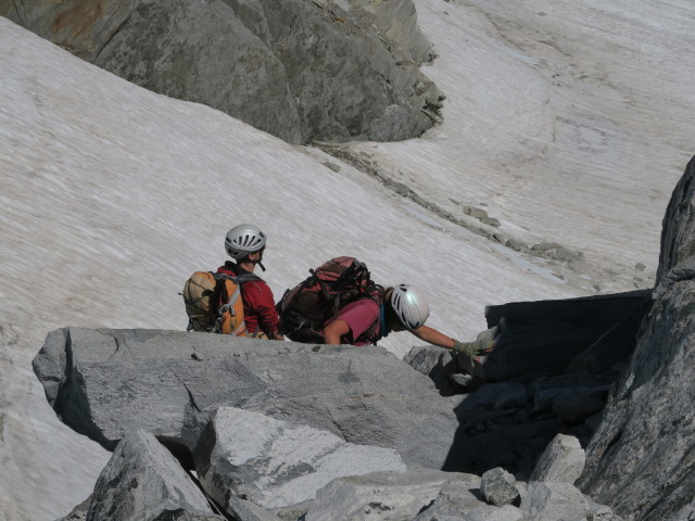 Christoph und Gudrun zwischen Kuchelmooskees und Kuchelmooskopf (27. Aug.)