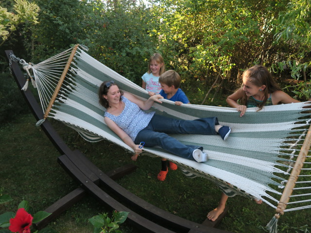 Sabine, Katja Lin, Tim und Anja Liv