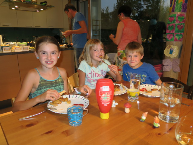 Anja Liv, Stefan, Katja Lin, Helga und Tim