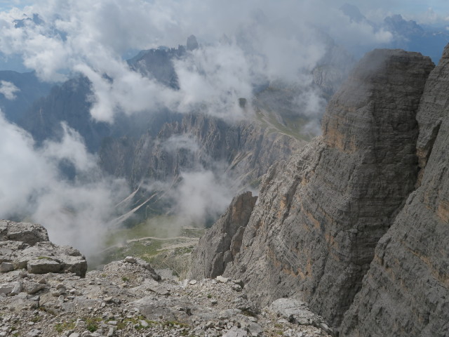 Kleine Zinne-Normalweg: Richtung S&uuml;dwesten