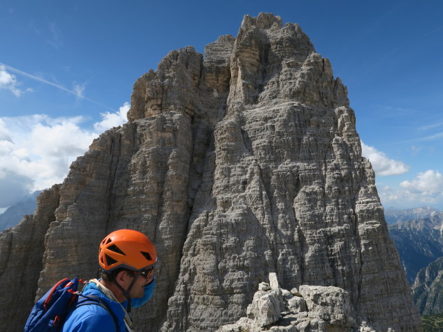 Axel auf der Kleinen Zinne, 2.857 m