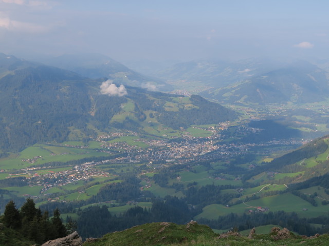 Kitzbühel vom Hochetzkogel aus (11. Sept.)