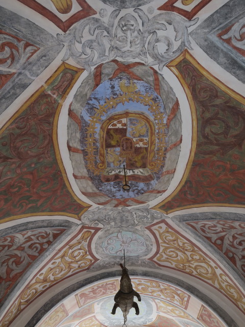 Innenhof der Burg Forchtenstein