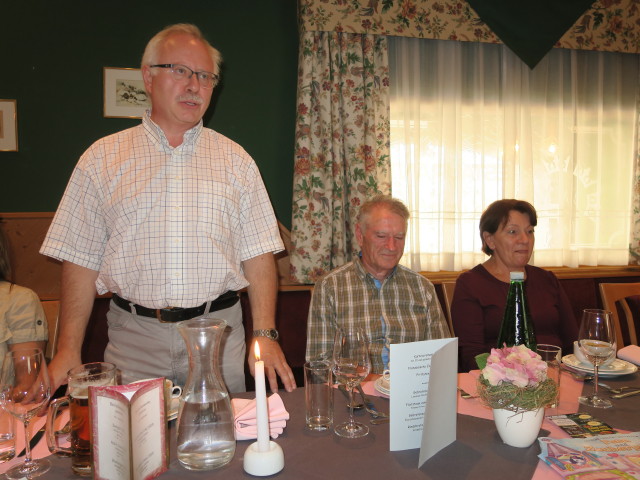 Franz, ? und ? im Restaurant Reisinger