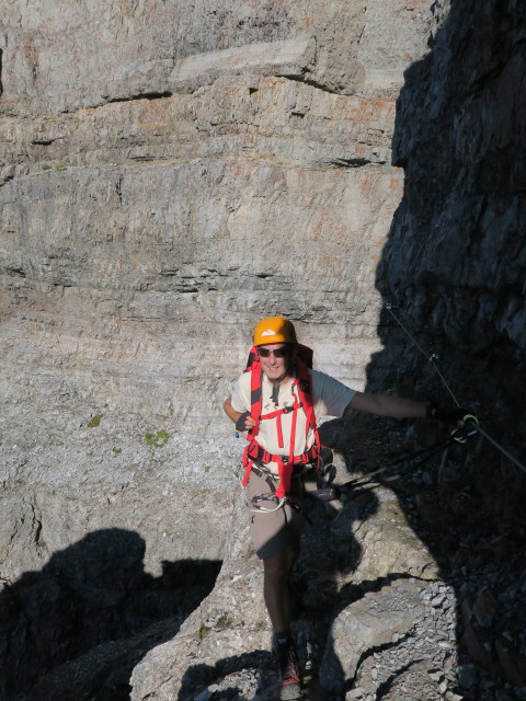 Steingrubenkogel-Klettersteig: Ich (24. Sept.)