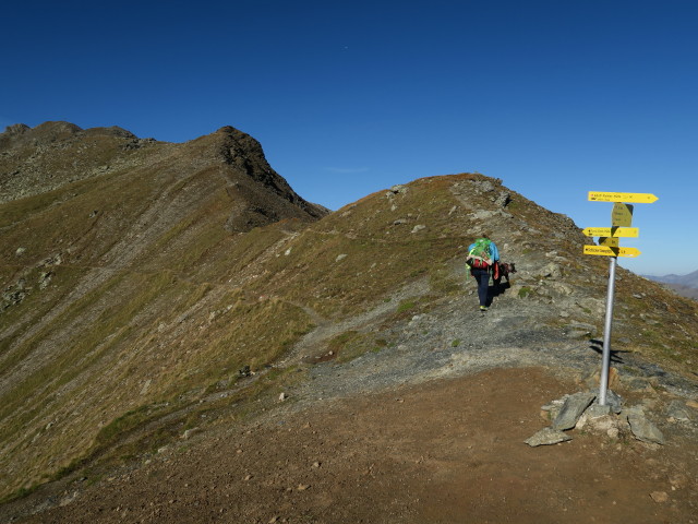 Eva-Maria im Seej&ouml;chl, 2.518 m (25. Sept.)