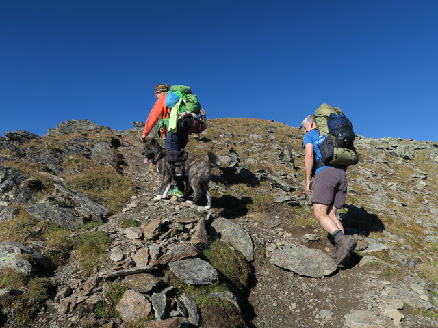 Eva-Maria und Eric zwischen Seej&ouml;chl und Gamskogel (25. Sept.)