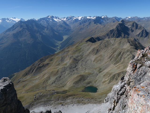 von der Schlicker Seespitze Richtung S&uuml;dwesten (25. Sept.)