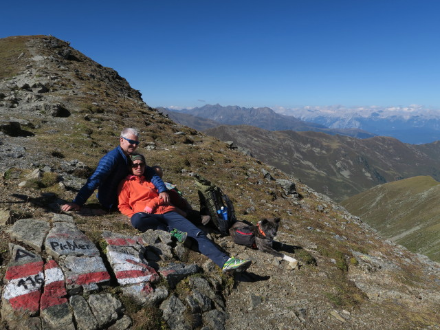 Eric und Eva-Maria am Seej&ouml;chl, 2.518 m (25. Sept.)