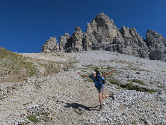 Eric zwischen Seej&ouml;chl und Schlicker See (25. Sept.)