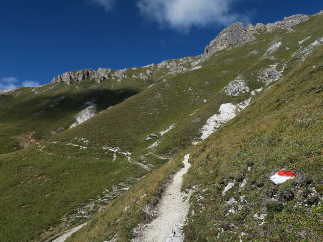 Weg 116 zwischen Schlicker See und Starkenburger H&uuml;tte (25. Sept.)