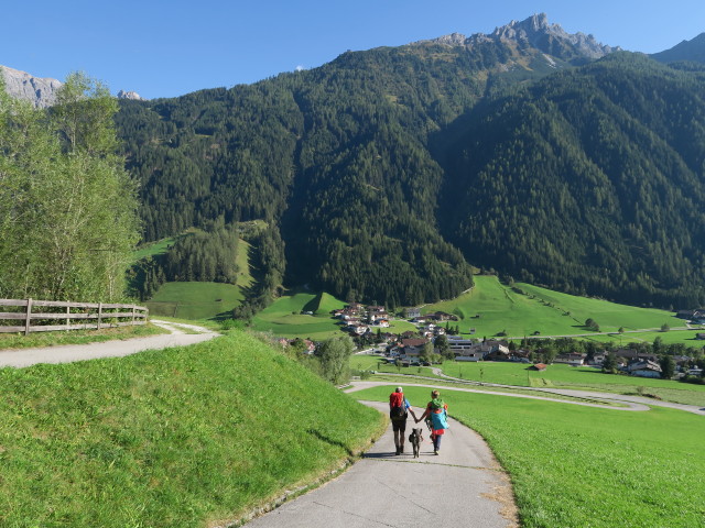 Eric und Eva-Maria zwischen Bachertal und Bacherhof (25. Sept.)