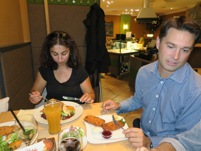 Selma und Mario im 'Jonathan & Sieglinde'