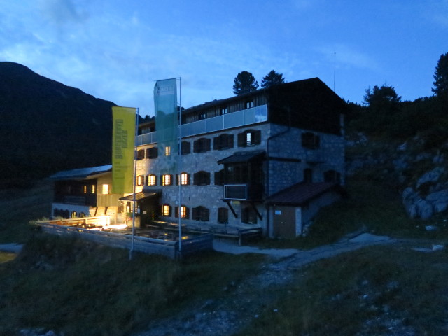 Neue Traunsteiner H&uuml;tte (30. Sept.)