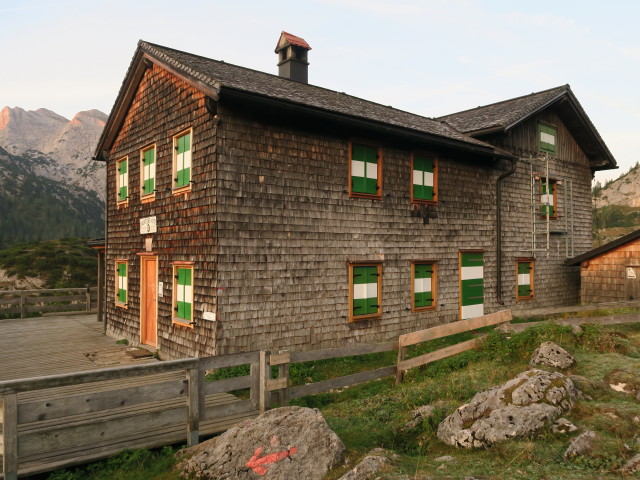 Alte Traunsteiner H&uuml;tte, 1.579 m (1. Okt.)