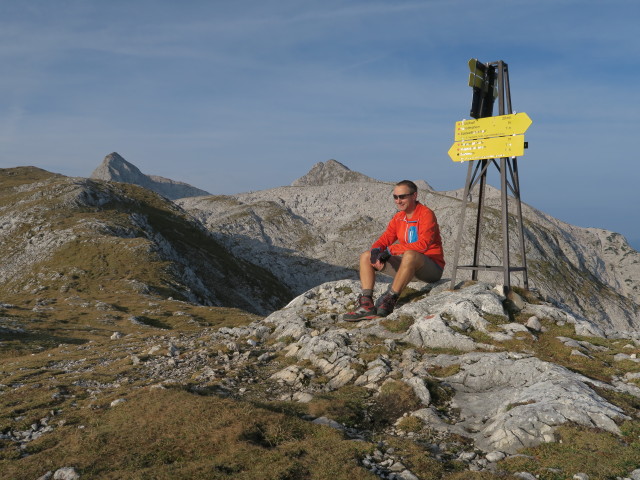 Ich am Reiter Steinberg, 2.061 m (1. Okt.)