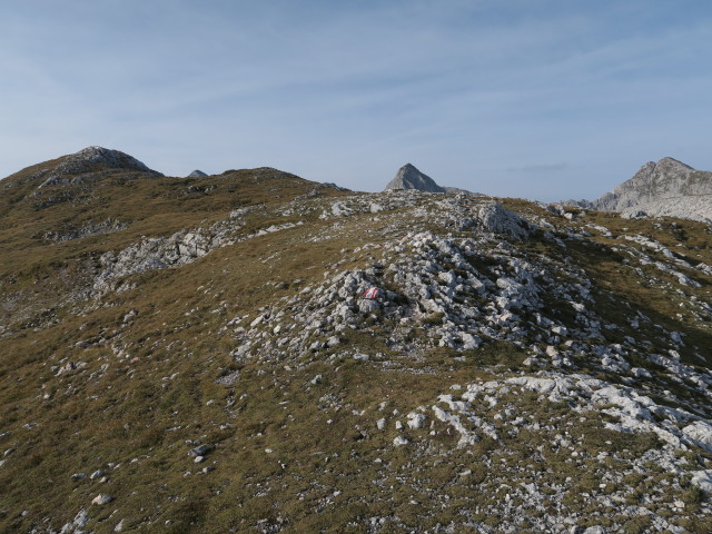 zwischen Reiter Steinberg und Oberem Plattelkopf (1. Okt.)