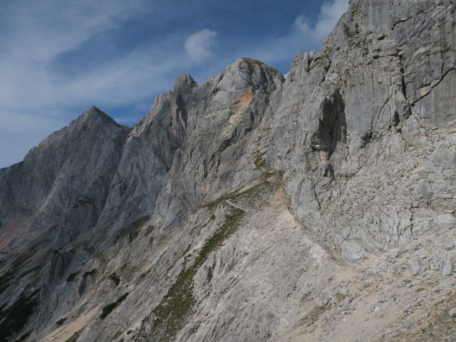zwischen Mayrbergscharte und Hochgscheid-Sattel (1. Okt.)