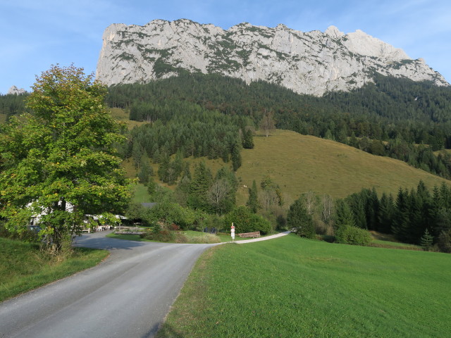 Hiefelwand von Obermayrberg aus (1. Okt.)