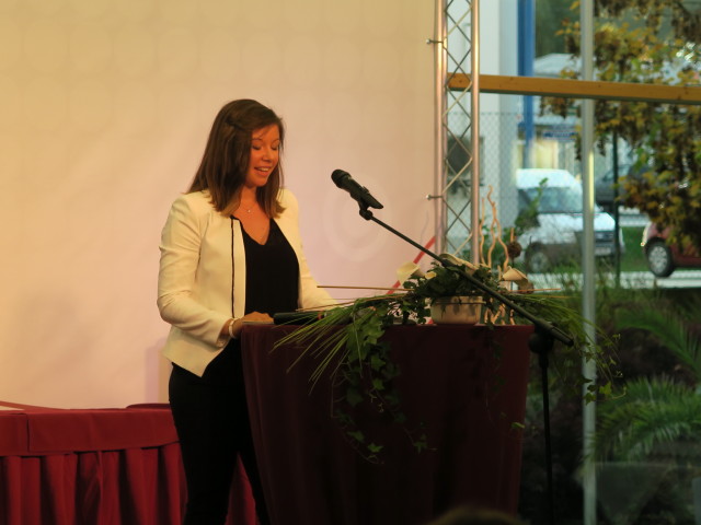 Daniela im Campus Wieselburg