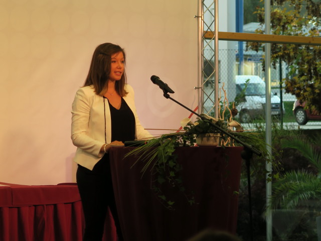 Daniela im Campus Wieselburg