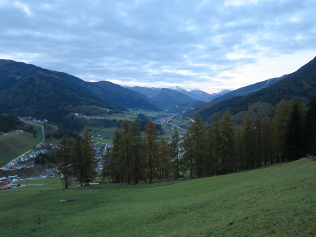 zwischen Matrei am Brenner und Antoniuskapelle (29. Okt.)