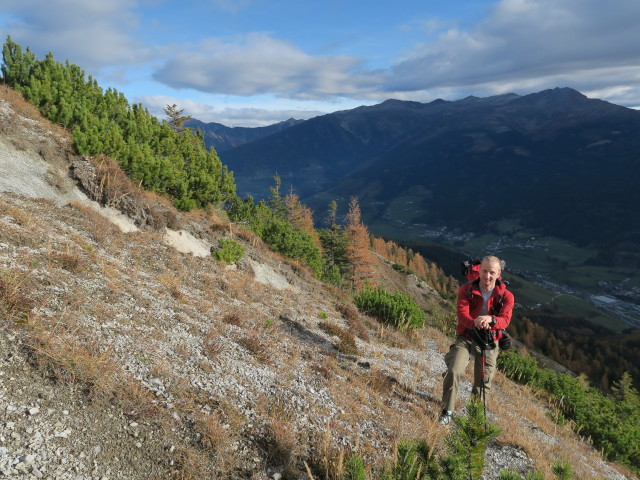 Christoph zwischen Wei&szlig;er Wand und Blaser (29. Okt.)
