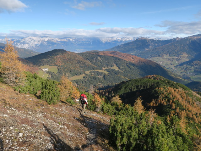 Christoph zwischen Wei&szlig;er Wand und Blaser (29. Okt.)