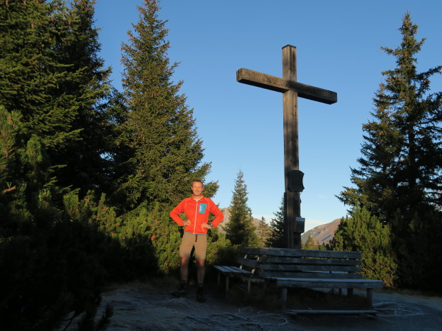 Ich am Waldraster J&ouml;chl, 1.878 m (31. Okt.)