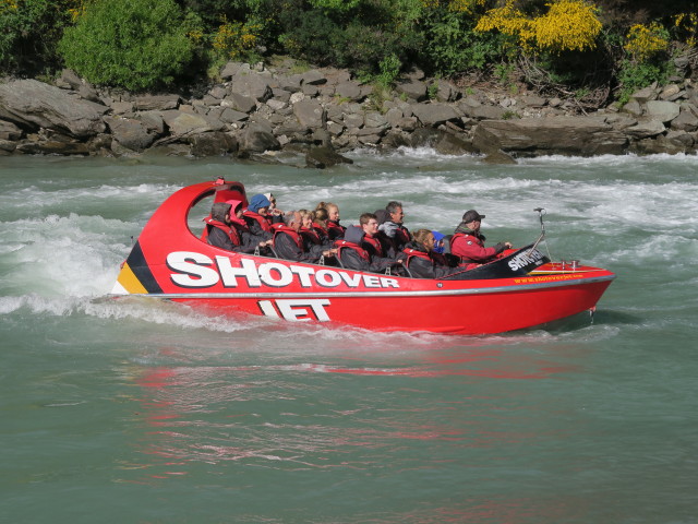 Shotover River bei Arthurs Point (20. Nov.)