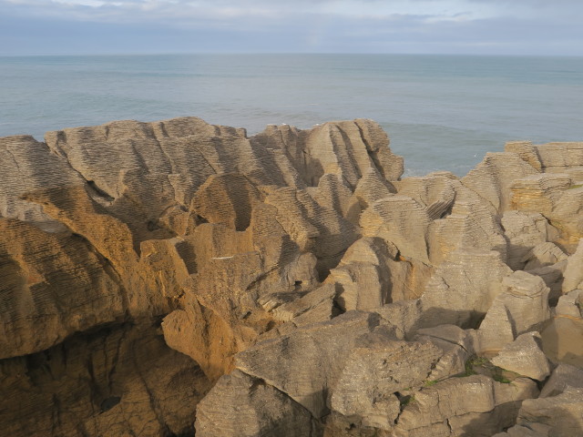 Punakaiki Pancake Rocks im Paparoa National Park (23. Nov.)