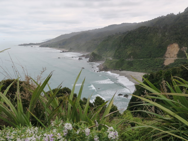 Tasmanische See zwischen Punakaiki und Charleston (23. Nov.)