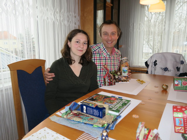 Sabine und ich (24. Dez.)