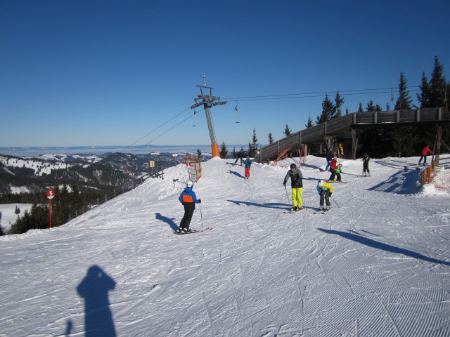 Bergstation des Almbodenlifts, 1.300 m