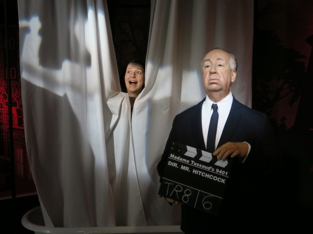 Sabine und Alfred Hitchcock
