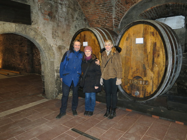 Ich, Sabine und Elisabeth im Freigut Thallern