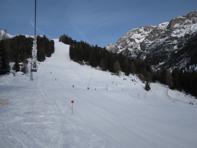 'Pratz Bäume'-Abfahrt von der Alpjochbahn aus