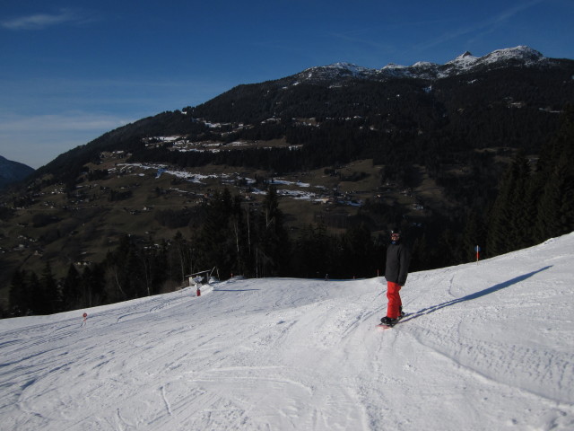 Markus auf der Talabfahrt Schruns