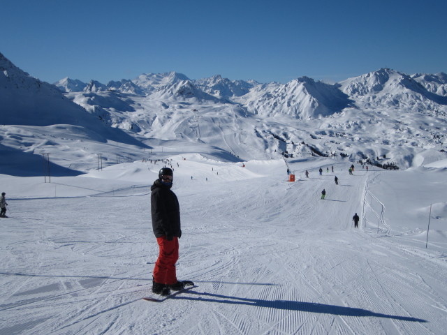 Markus auf der Piste Dunes (5. März)