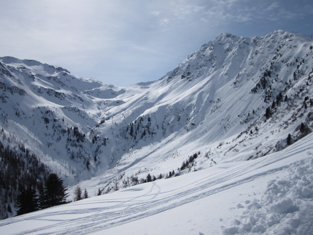 von der Piste Crozats Richtung Südosten (9. März)