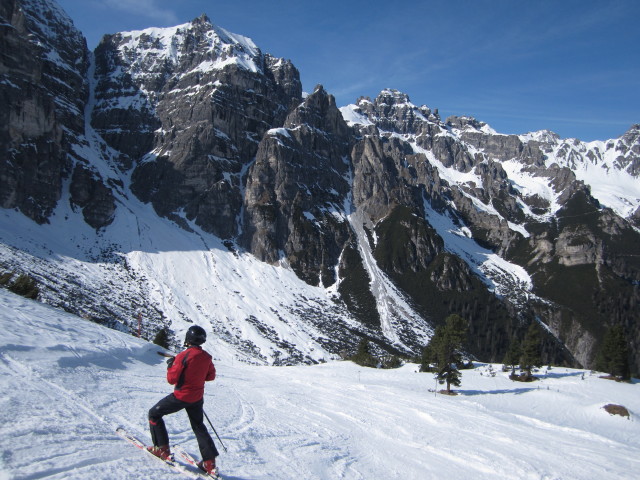 Stefan auf der Latschen-Abfahrt