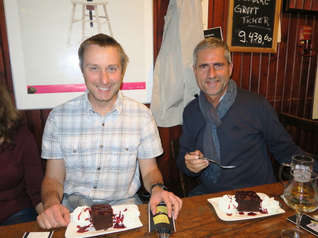 Ich und Friedrich im 'Hawidere'