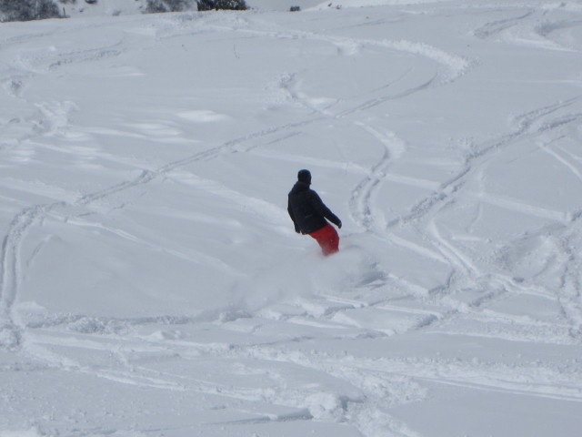 Markus neben der Piste 38 (19. Apr.)