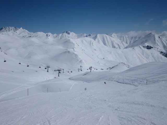 Mama und Markus auf der Piste 70 (20. Apr.)