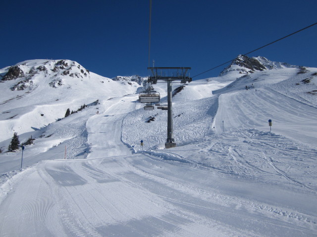 Arlenmähderabfahrt von der Arlenmähderbahn aus